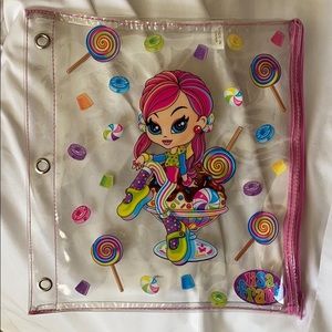 Vintage Lisa Frank Pencil Case Storage Bag